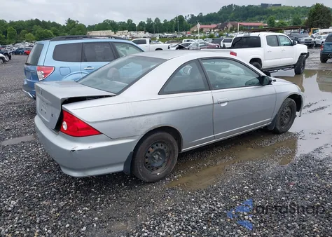 2004 Honda Civic Lx из США, поврежденный, VIN 1HGEM22584L028875